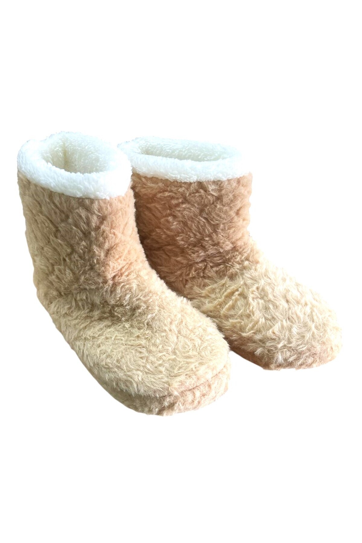 ahmet çağlar Auris B2025001 Kadın Peluş Kışlık Günlük Ev Botu