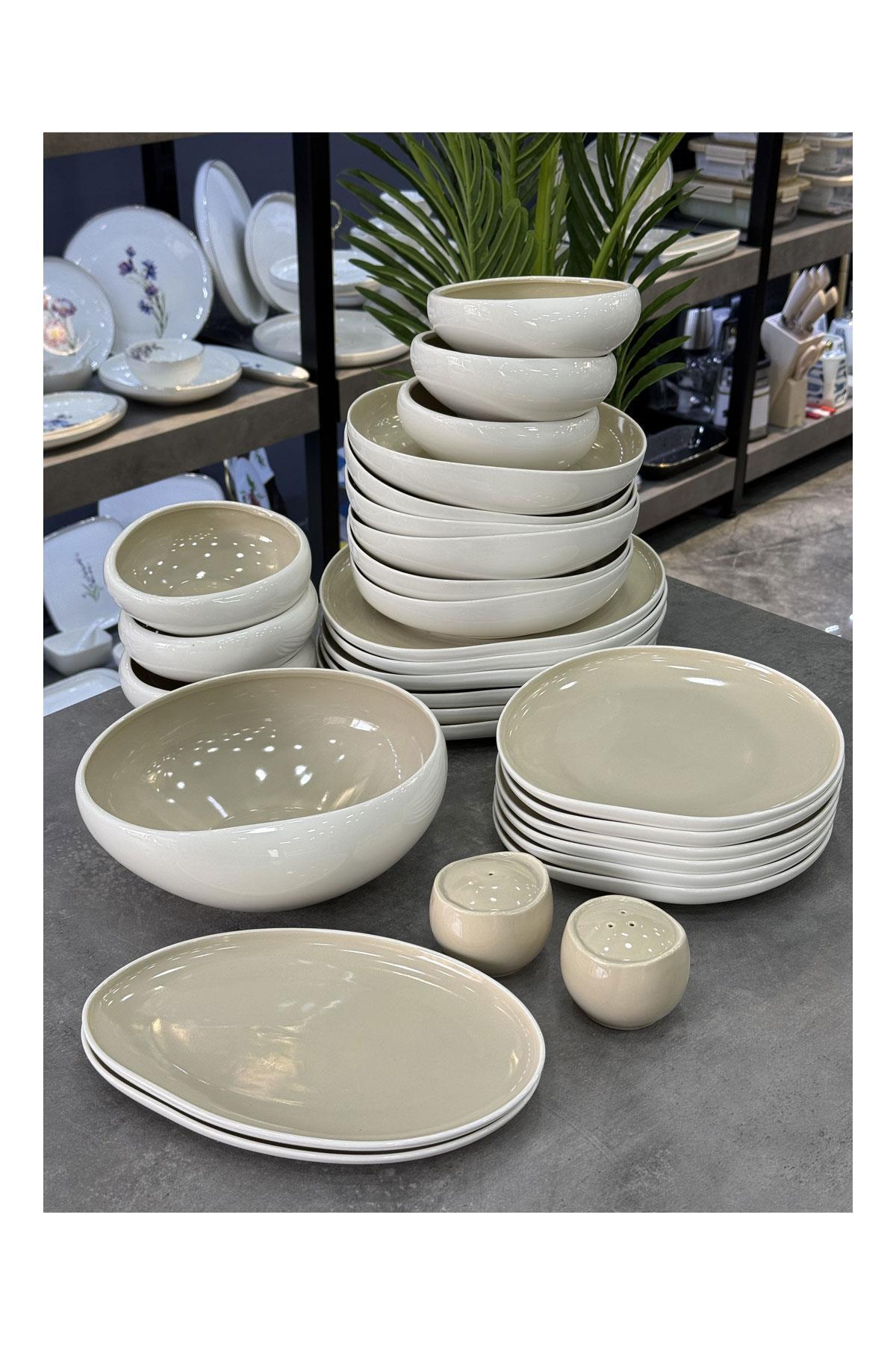 ACAR Planet Collection Porselen 29 Parça Yemek Takımı