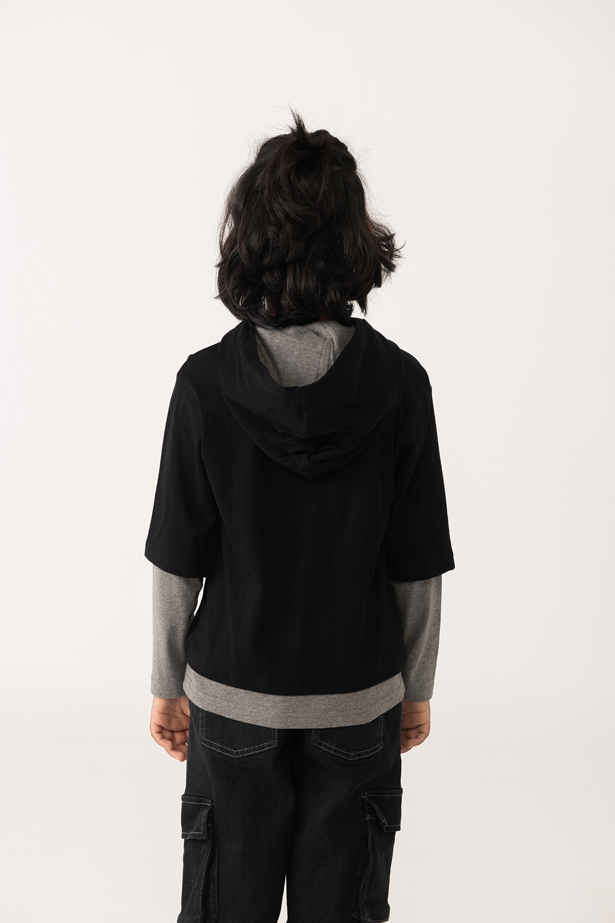 Boboli Erkek Çocuk Kabartma Baskılı Sweatshirt fotoğrafı 6 (önizleme)
