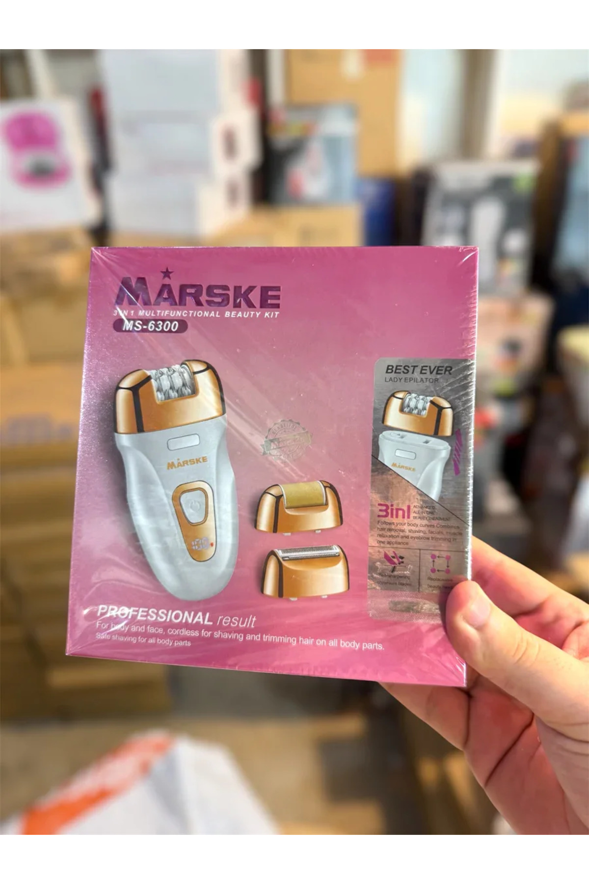  دستگاه اپیلاسیون 3 در 1 Marske Silk Epil Ms-6300 (5250) — 525089GTA16617  — تصویر 4 از 5