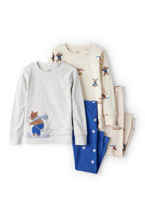 Carter's Erkek Çocuk Ekru Pijama Set