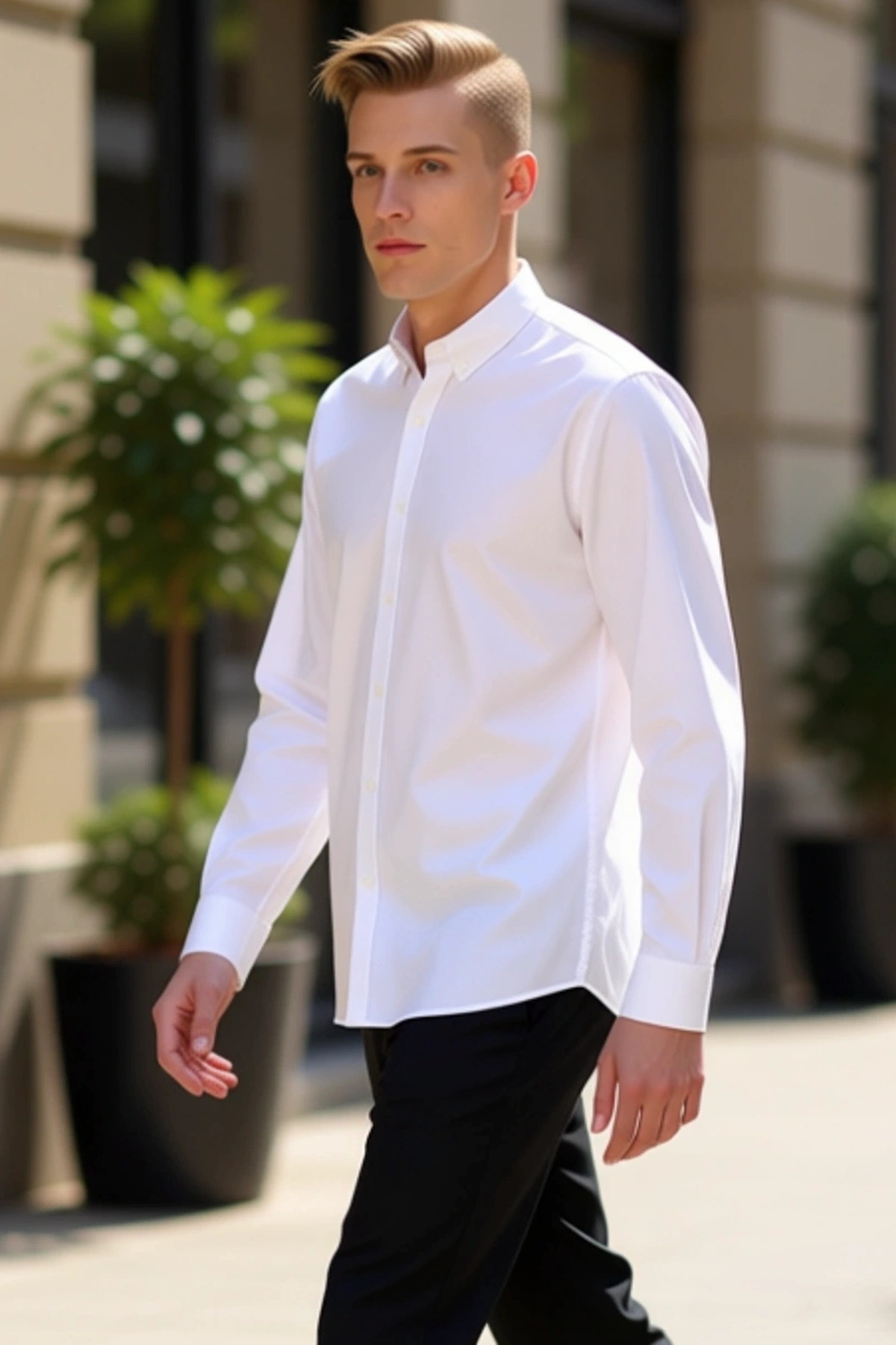 Erkek Dokulu Slim Fit Uzun Kollu Gömlek Modern Tarzı Ve Konforu Bir Arada Sunan Şık Seçim Spor