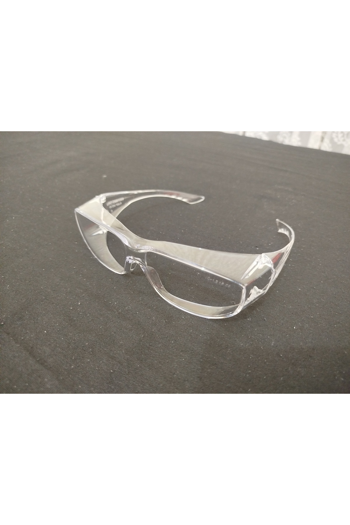 ERCELLIANCE 1. Sınıf Alman Malı Şeffaf Koruyucu İş Gözlüğü – Buğulanmaz, Hafif ve Dayanıklı Tasarım