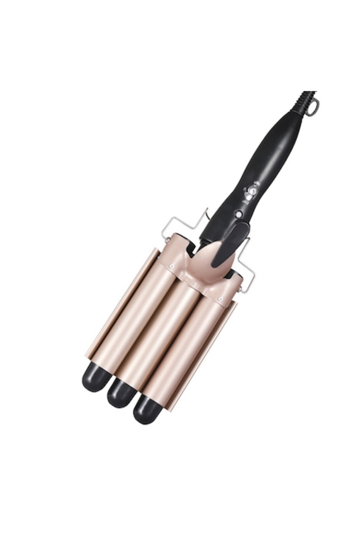 OEM 3-елементна керамична маша за коса, ретро вълни, температура 170-220 °C