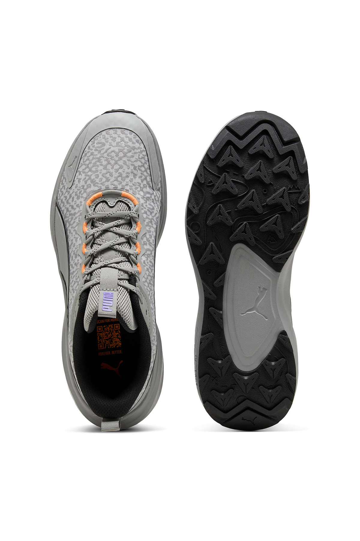Puma Skyrocket Lite Trail Wtr Erkek Gri Koşu Ayakkabısı 31193002 görsel 3