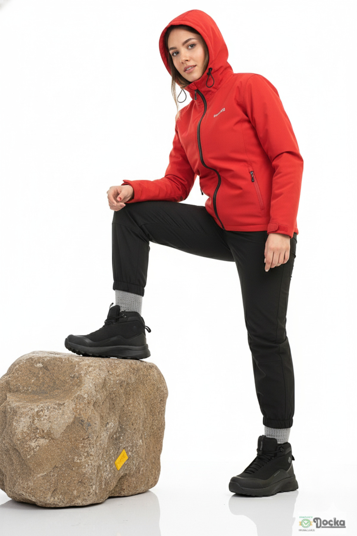 HUMTTO Unisex Ortopedik Su Geçirmez (waterprof) Kaymaz Taban Trekking-kar Botu Ht5k/b260881a görsel 6
