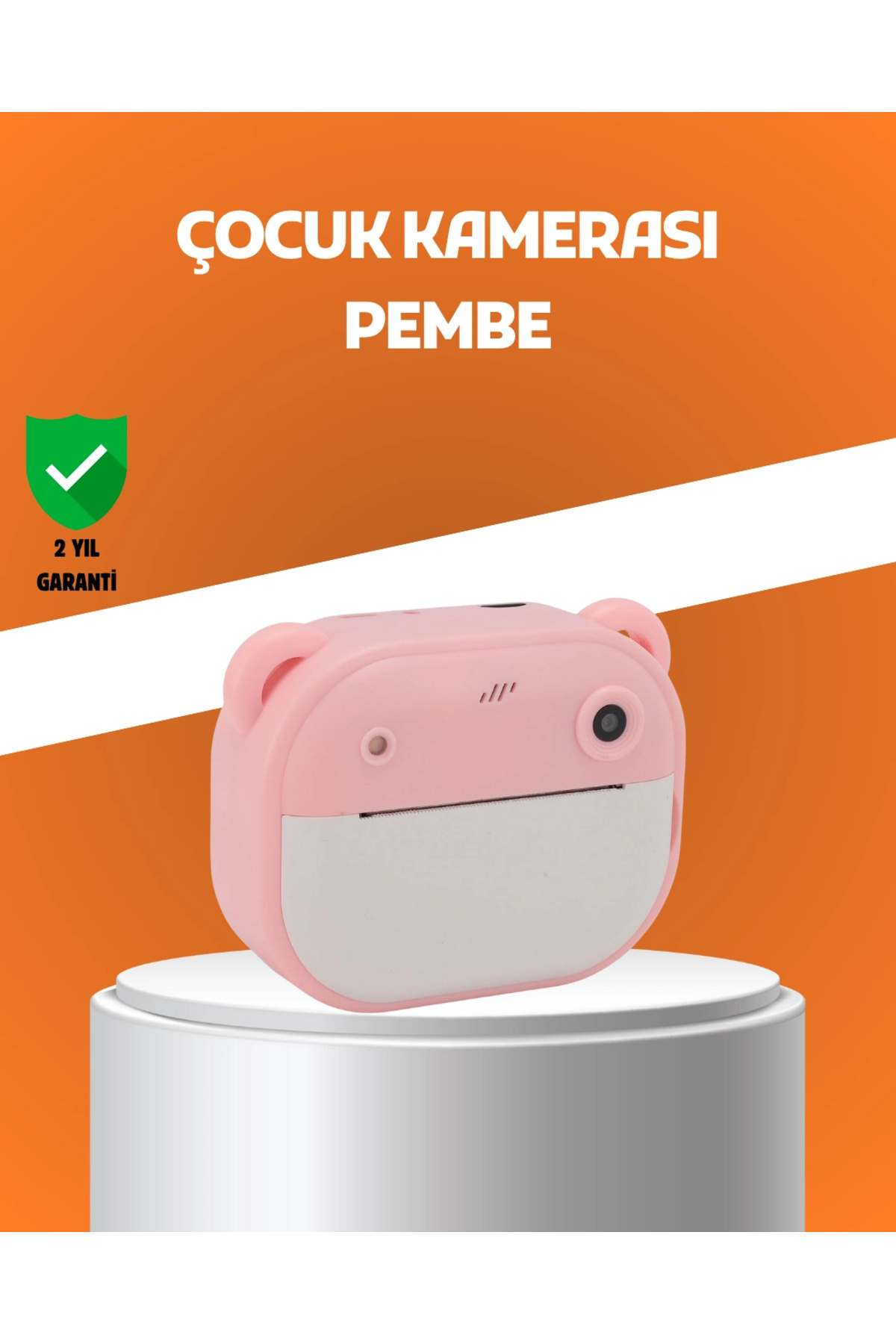 shopwave Termal Baskılı HD Şipşak Kamera 24MP Çift Lensli 32GB Hafızalı