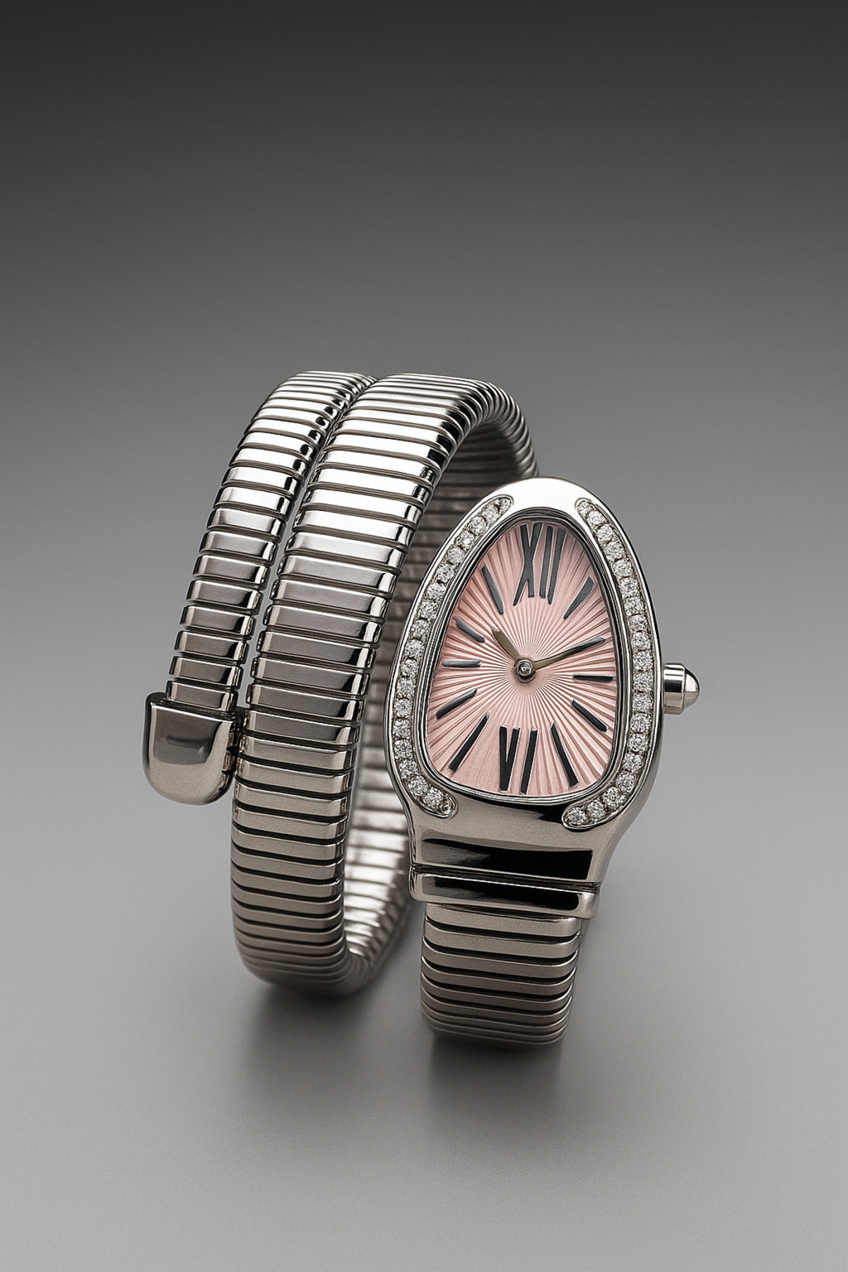 Women's Snake Model Wrist Watch (Compatible with Every Wristband, No Shortening Concerns! )