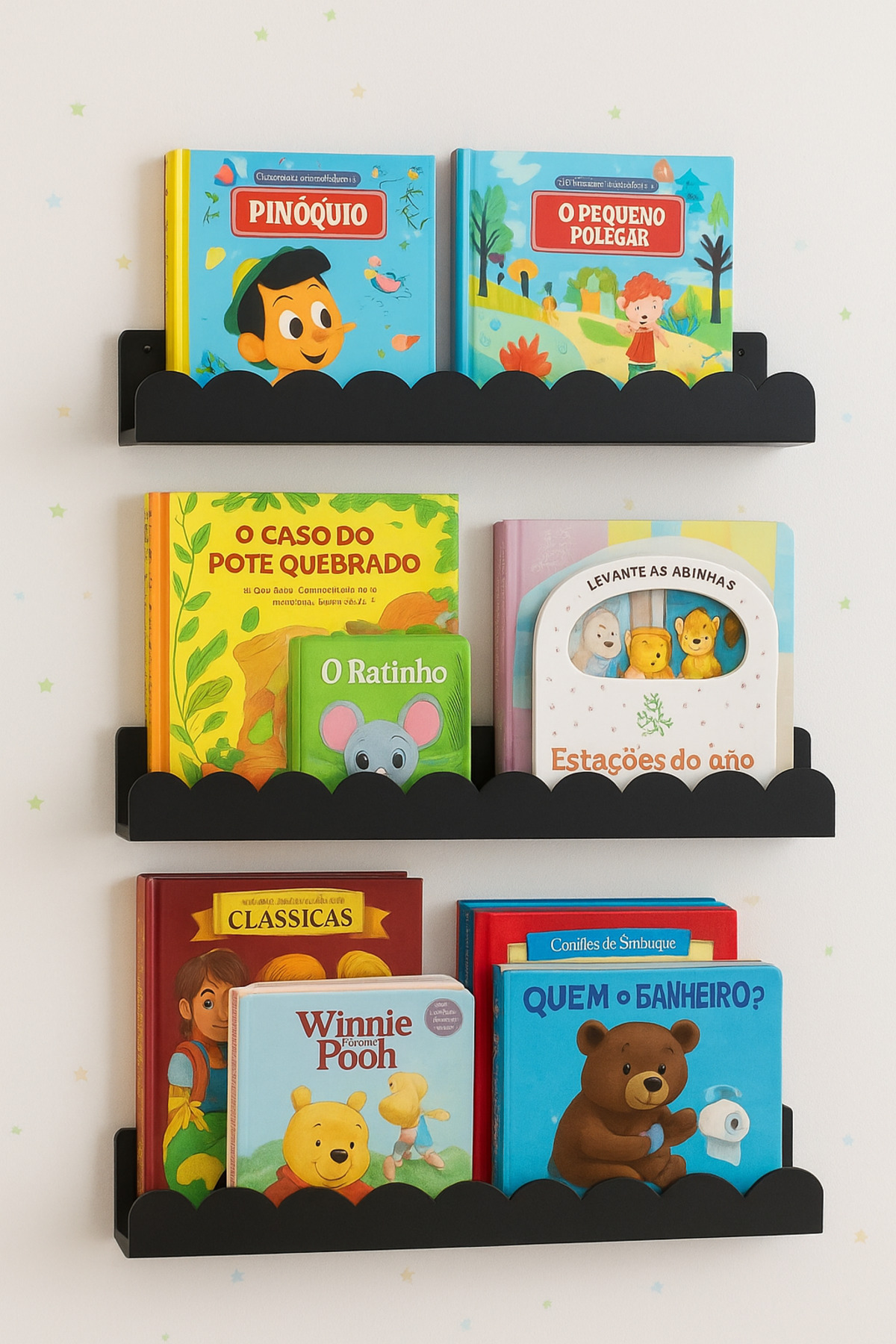 Store Montessori Bulut 3'lü Raf