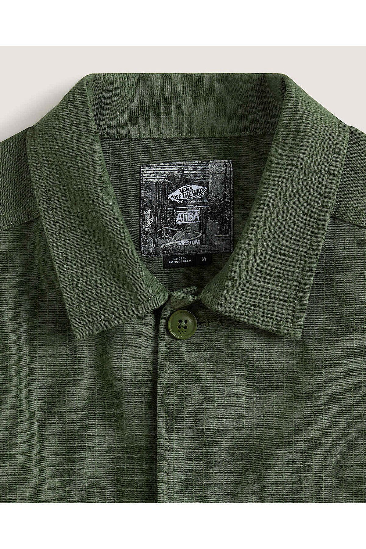 Vans Skate Atiba Haze Military Overshirt görsel 3