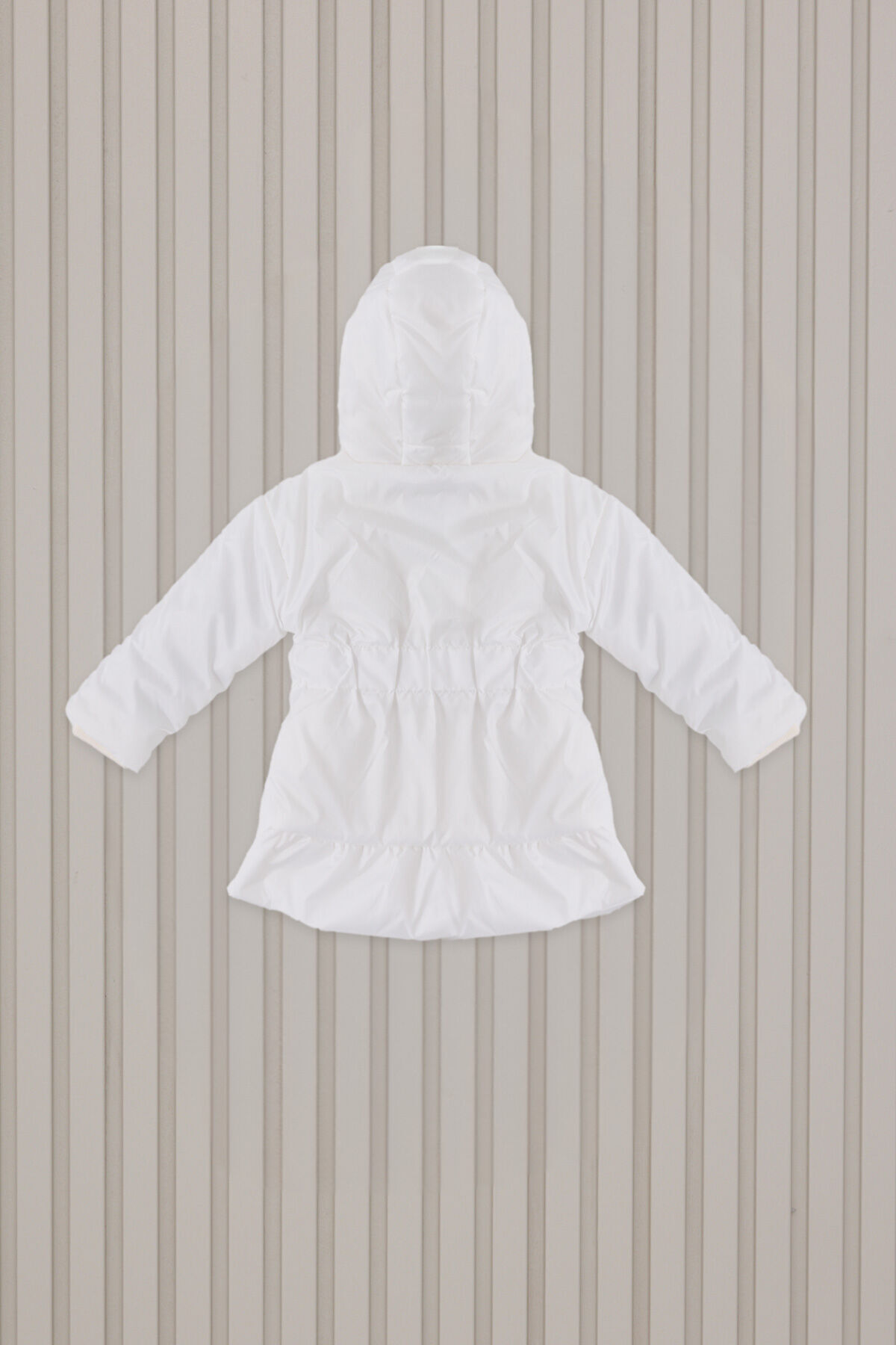 U.S. Polo Assn. Kız Bebek Beyaz Bebek Mont fotoğrafı 3 (önizleme)