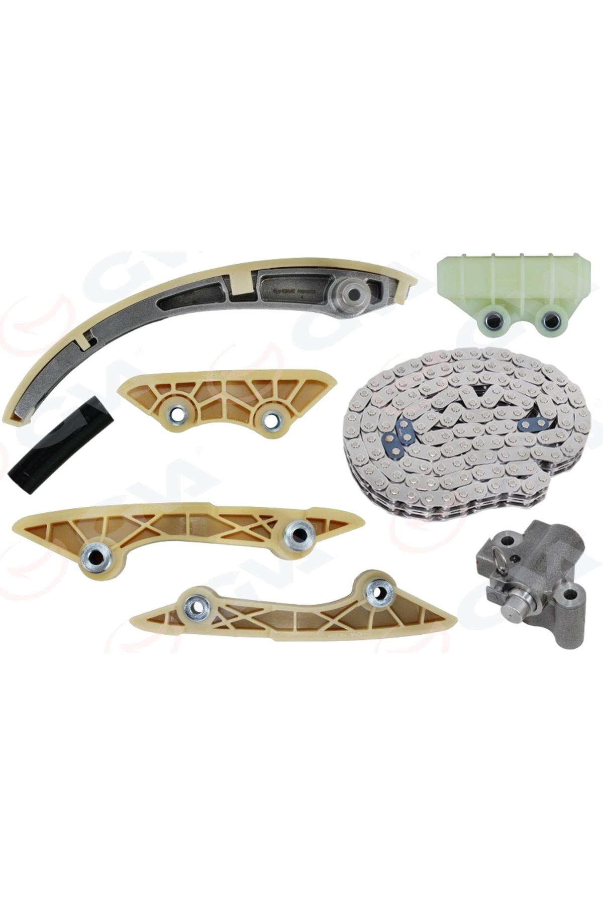 GVA EKSANTRIK ZINCIR SETI TRANSIT 2.4TDCI V184 PUMA 90PS MONDEO 01>07 2.0 TDCI JAGUAR CF1 X