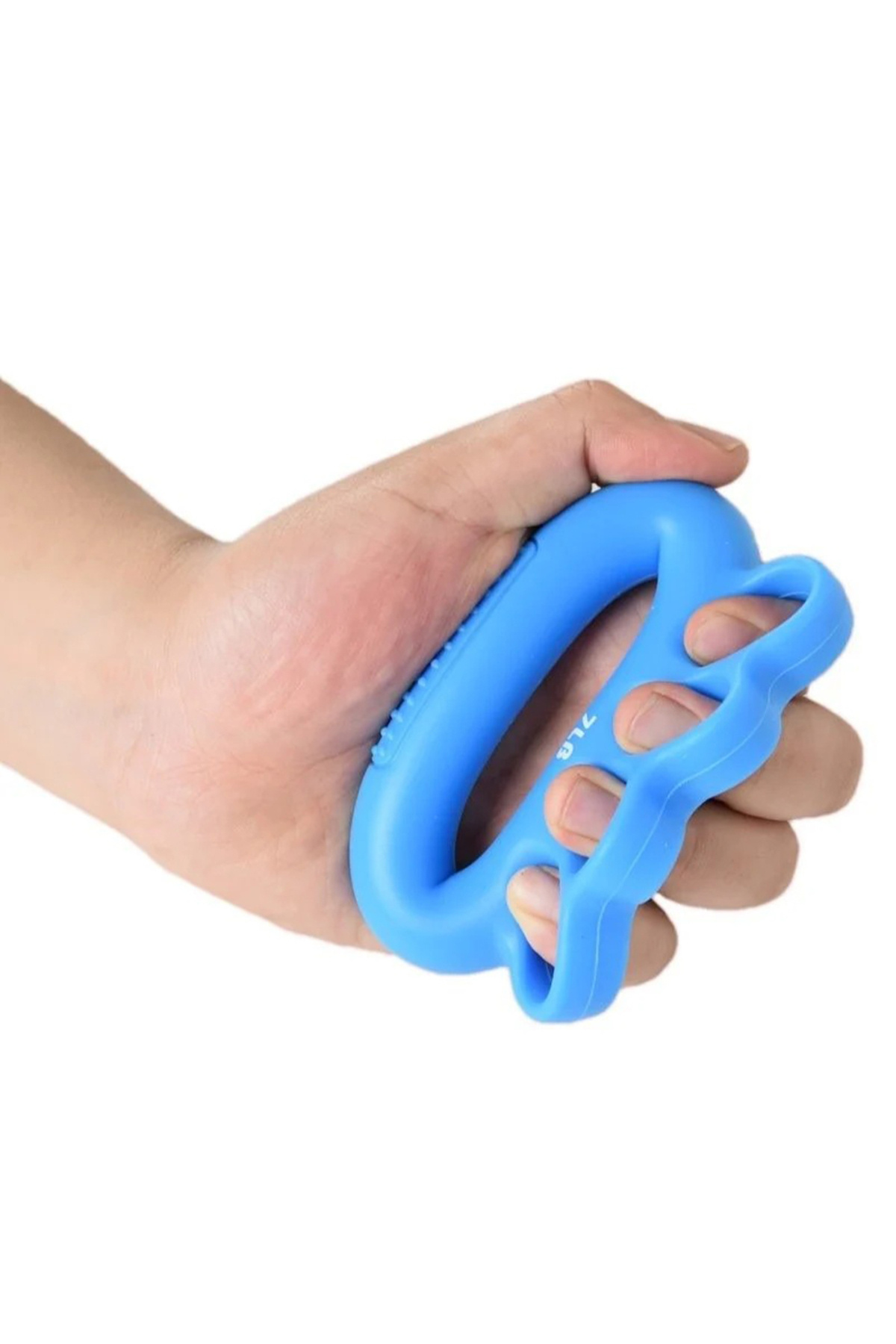 Joints Dirençli Parmak Geçmeli El Egzersiz Simidi Hafif Direnç - Mavi Renk