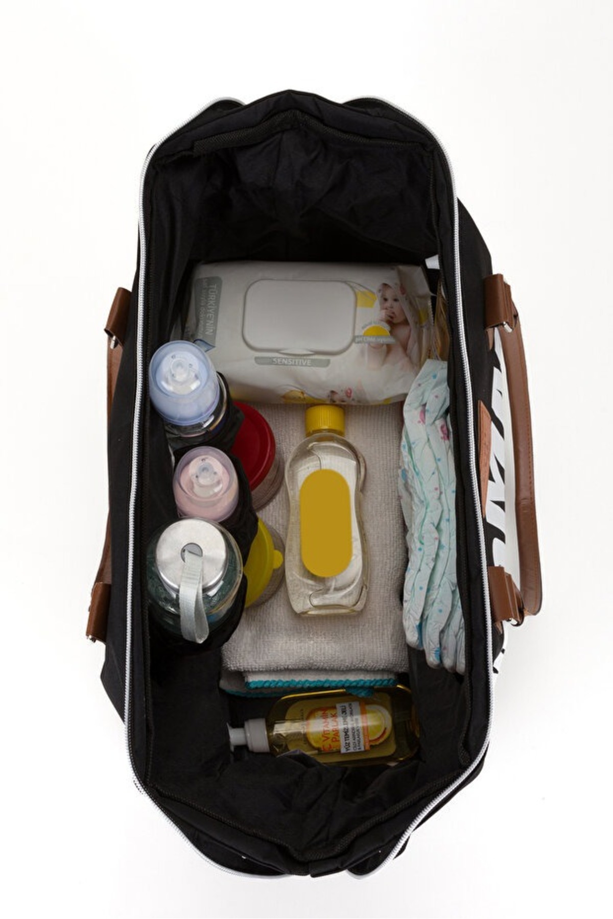 Disanuva Mommy Bag Anne Çantası + Anne Bebek Bakım Sırt Çantası Seti fotoğrafı 5 (önizleme)