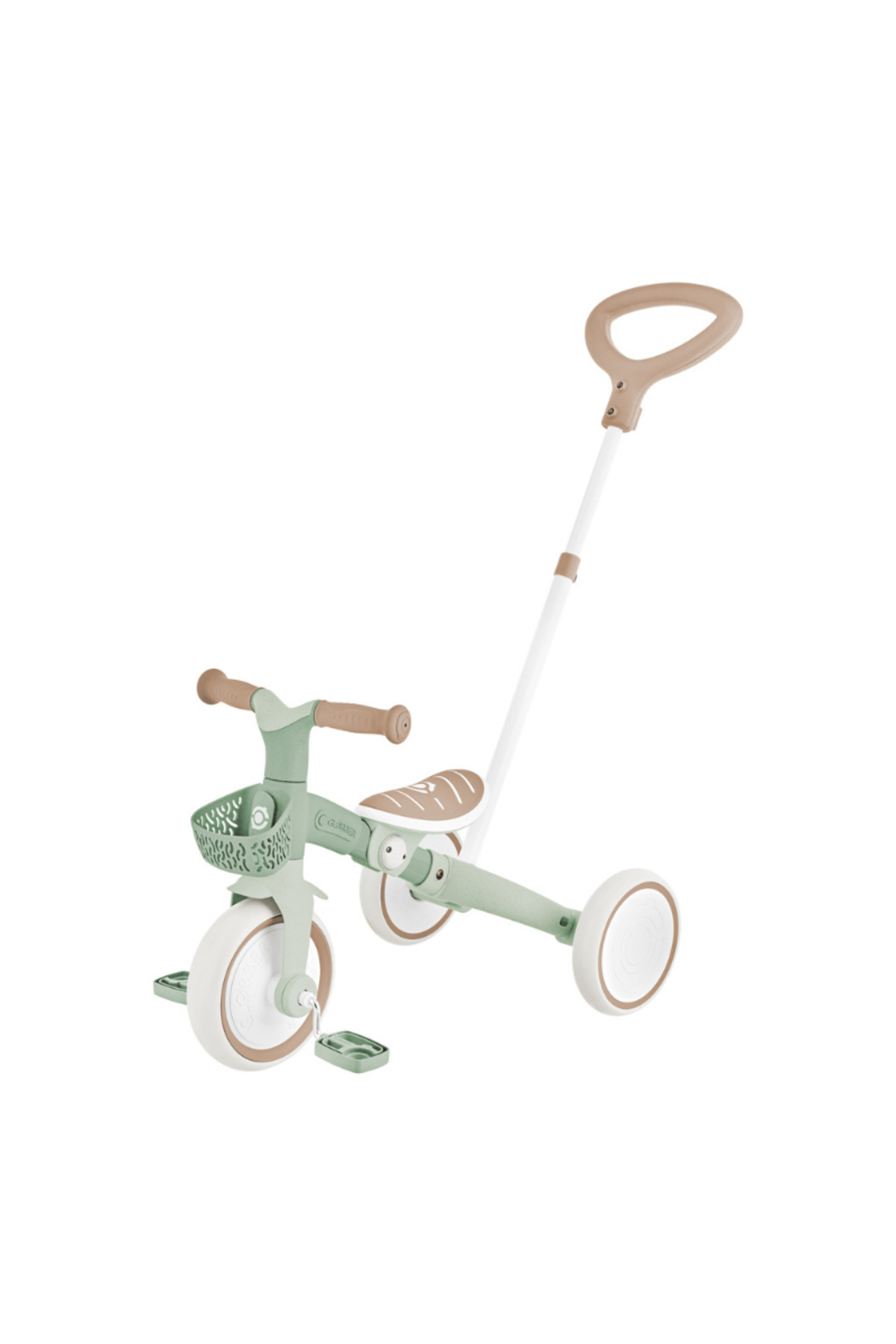 Globber Learning Trike 3in1 Plus Bisiklet - Pastel Yeşil
