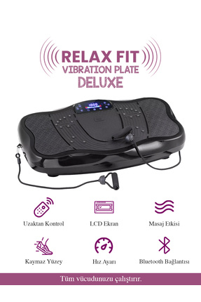Relax Deluxe Vibration Plate Titreşimli Spor Aleti