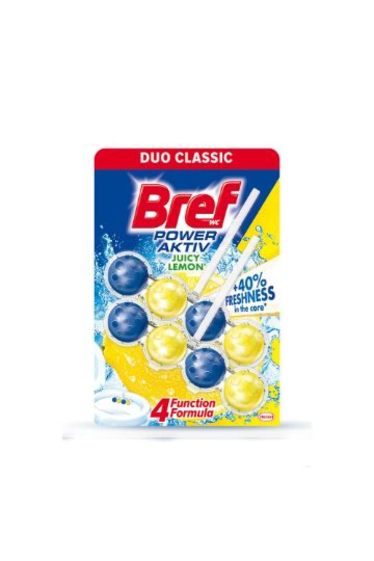 Bref Power Aktiv Duo 2x50g Limon 4 Adet