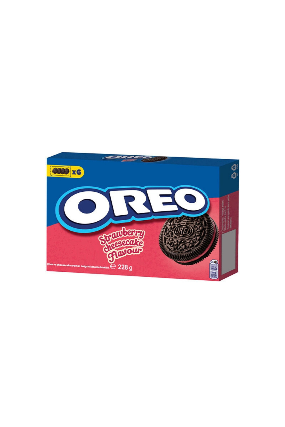 Oreo STRAWBERRY CHEESECAKE FLAVOUR 228 G - Fiyatı, Yorumları