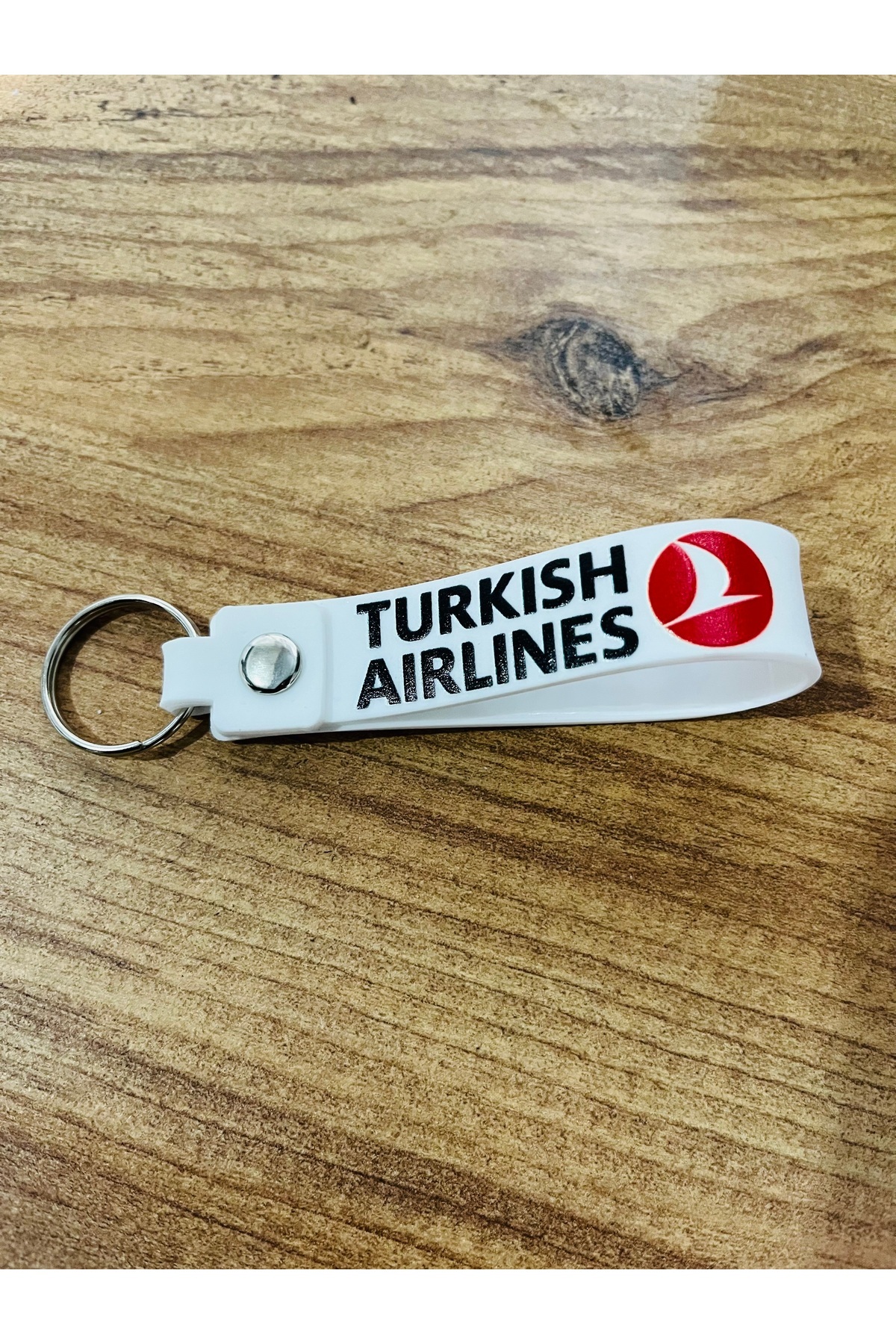 İŞCAN MOTOR THY BASKILI SİLİKON ANAHTARLIK BEYAZ