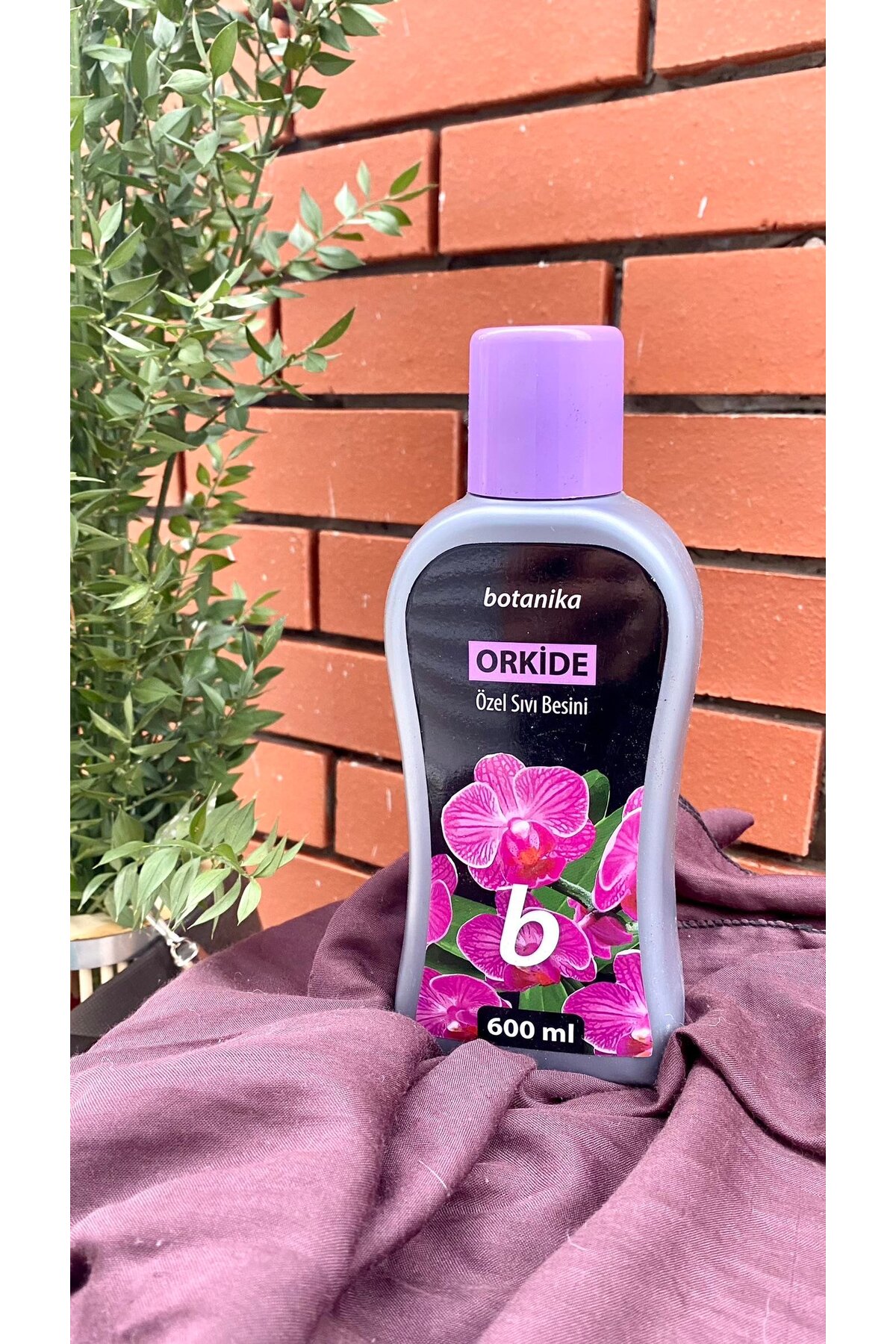 トリートメント aki Botanika Orkide Besini 600ML Bİtkiniz için Güçlü Canlı Görünüm