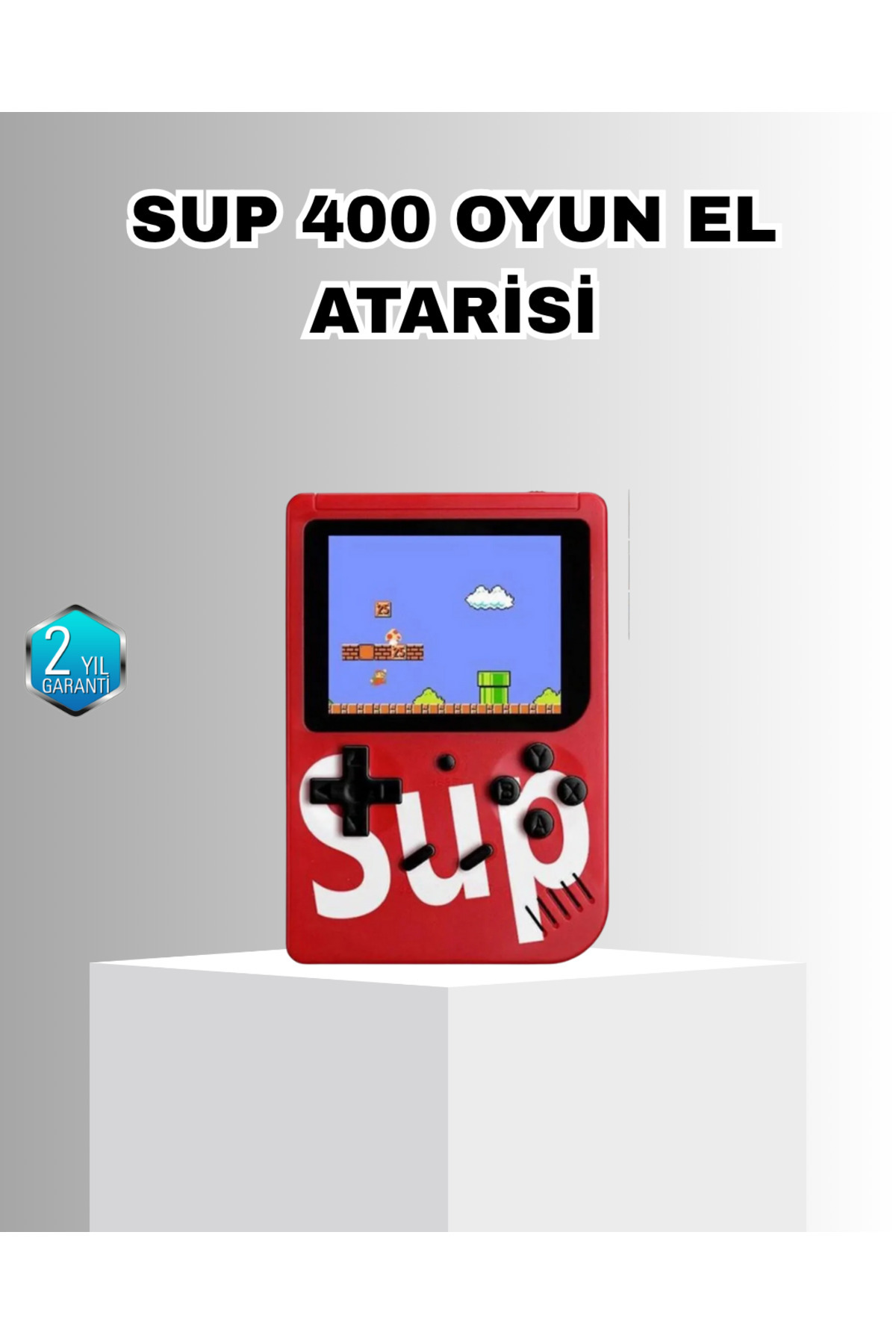 ZERO LAND TECHMRT SUP Game Box El Konsolu – 500 Oyunlu, TV Bağlantılı, 5 Saat (74526) Oyun Süresi