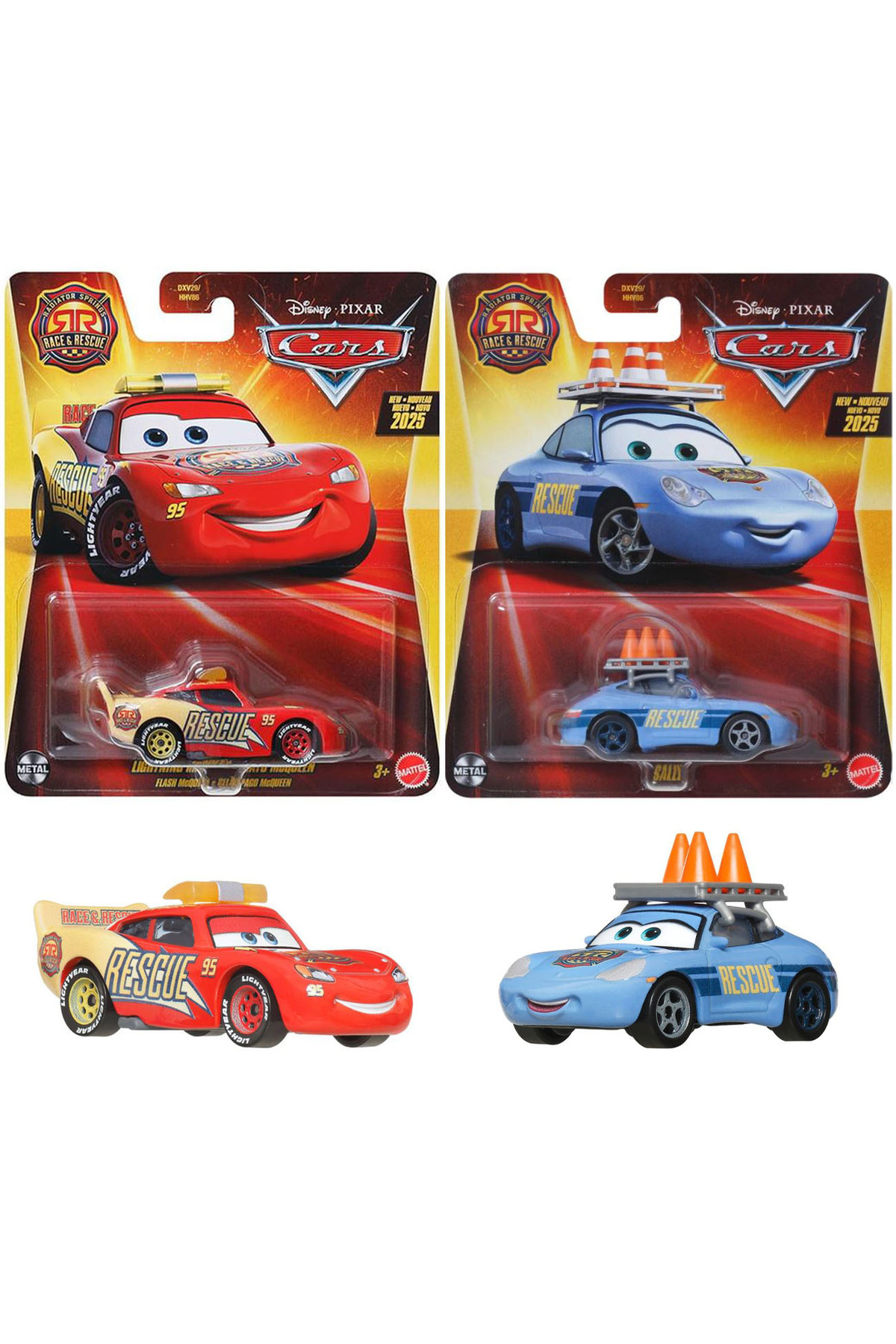 Cars Disney Pixar 2 Araç Set - Radiator Springs Race & Rescue