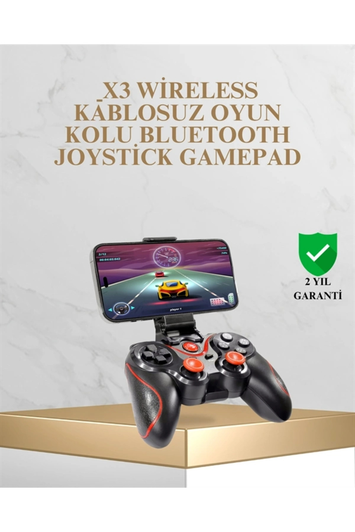 Genel Markalar Bluetooth Kablosuz Oyun Kolu – Android iPhone PC Uyumlu