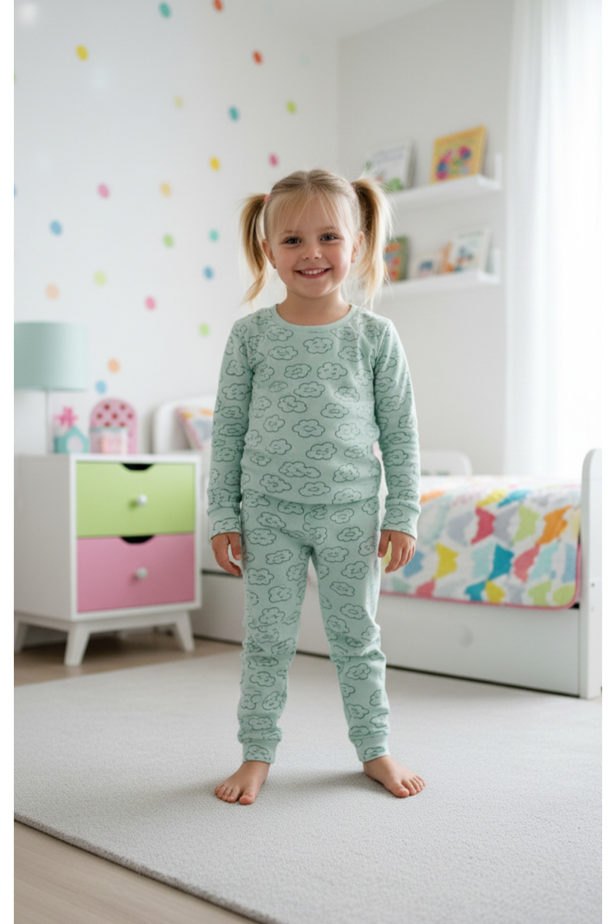 chiara grazia ÇOCUK PAMUK PİJAMA TAKIMI fotoğrafı 2 (önizleme)