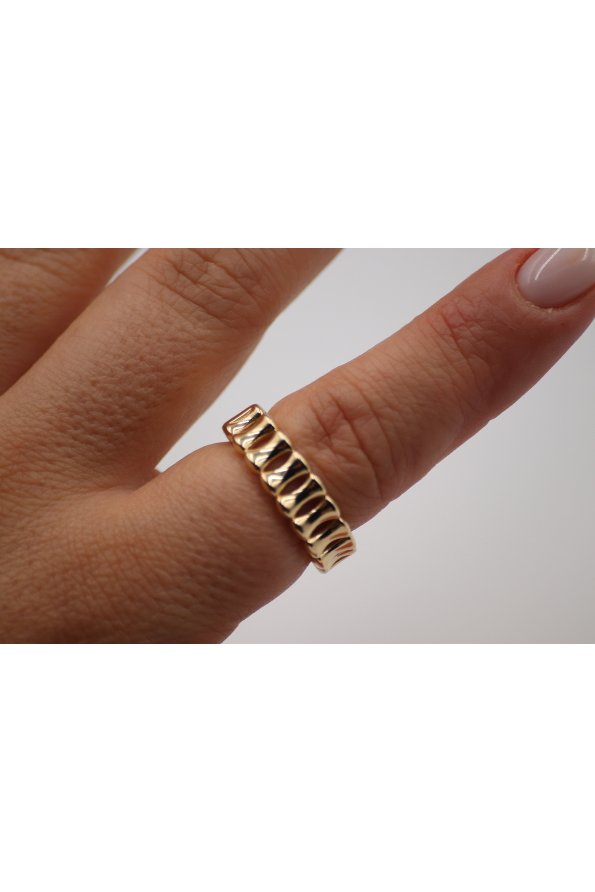 Cevdet 14 Ayar Altın Yüzük