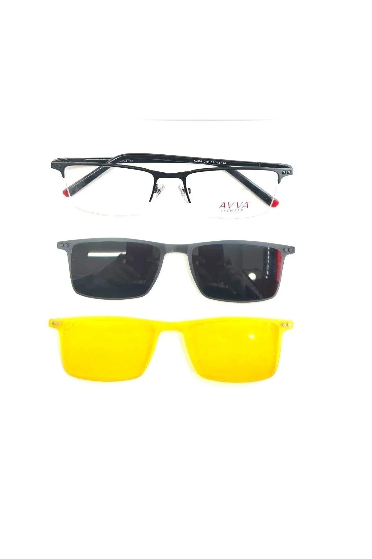 آوا عینک آفتابی مردانه پلاریزه و ضد نور C1 مدل 504