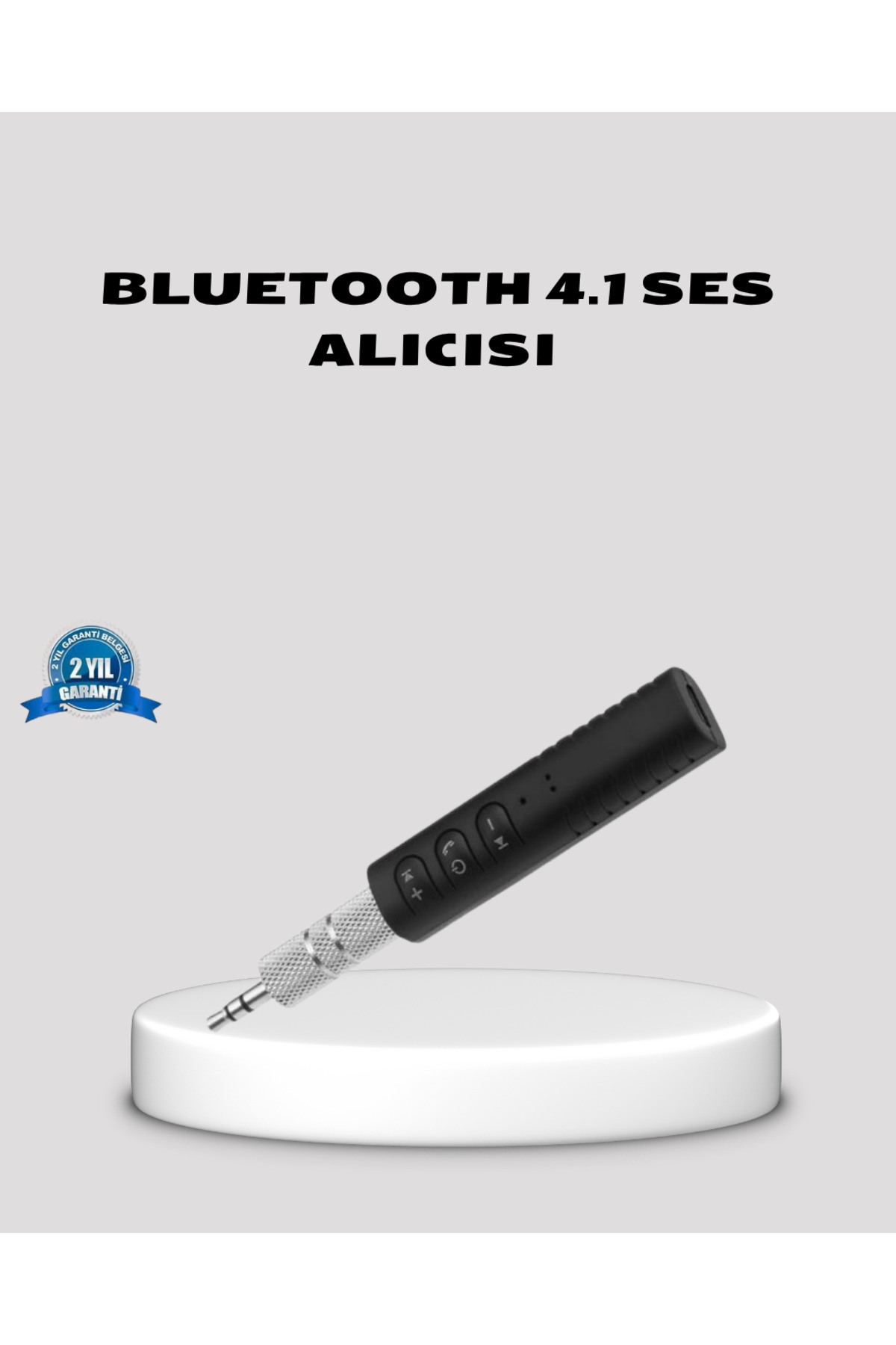 ZERO LAND NRZSNT Bluetooth 4.1 Müzik Alıcısı 3.5mm Aux Girişli Mini (170518) Kablosuz Adaptör