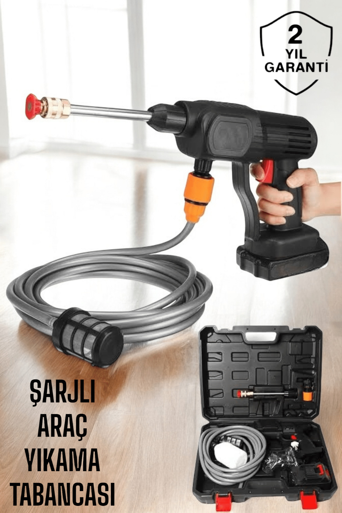 UCUZTEKNO ŞARJLI ARAÇ YIKAMA