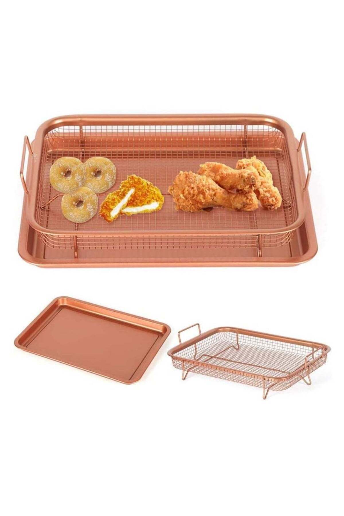 صينية فرن قابلة للإزالة من الفولاذ المقاوم للصدأ -...