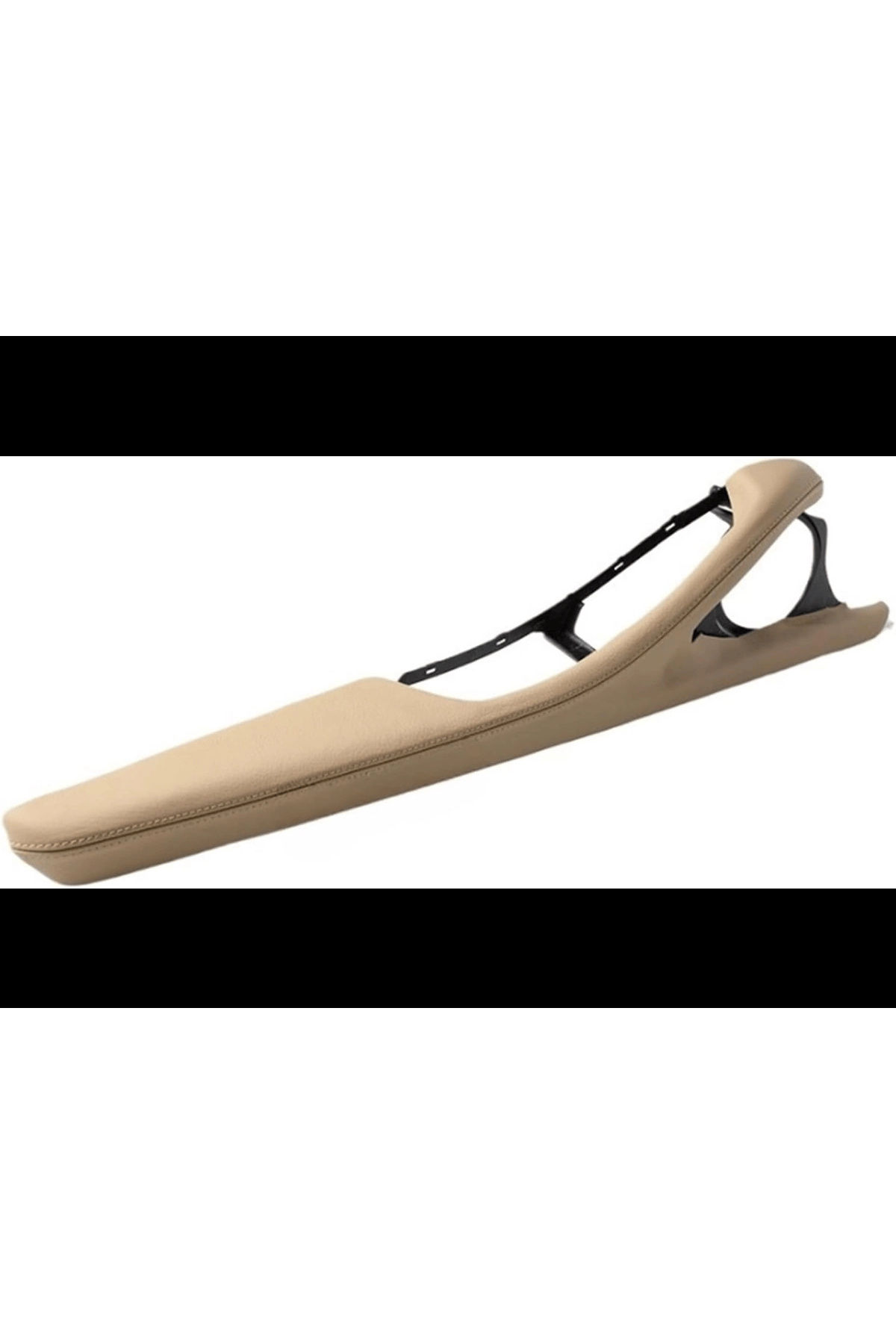 Wender Kapı Tutamağı F10+LCI Ön Sol; Bej Deri Kaplamalı