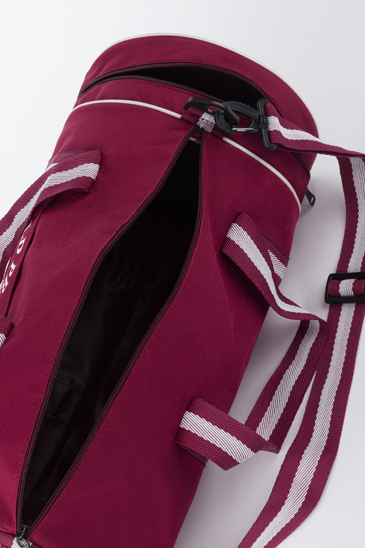 Butik  Silindir Sporcu Çantası Siyah Omuz Askılı Fitness Sp - Görsel 8