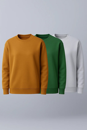COMBİNE MİCHAİL Kadın Premium Salaş Kışlık 3 Lü Sweatshirt