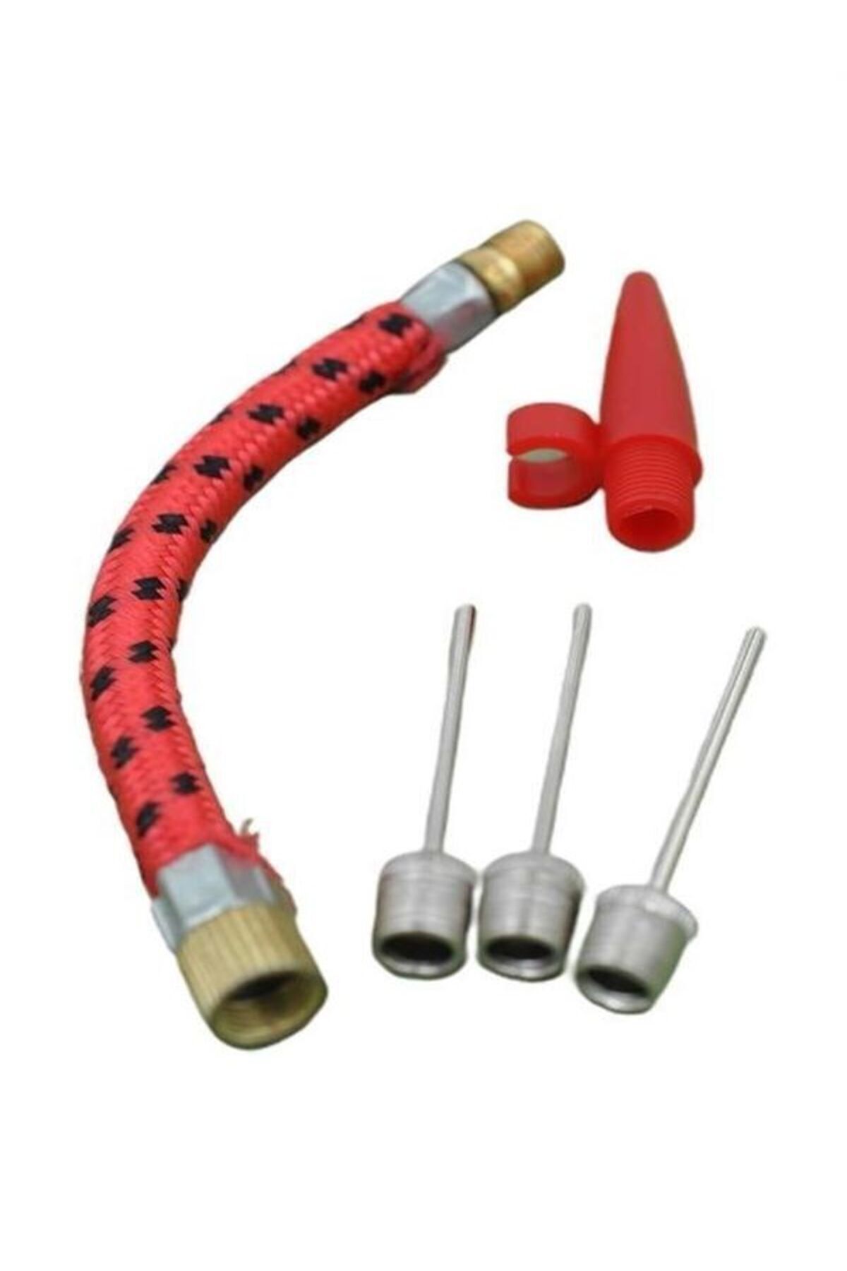 Asel Aksesuarcı Pompa İğne Başlık Seti Top Bisiklet Lastiği Şişirme İğneleri