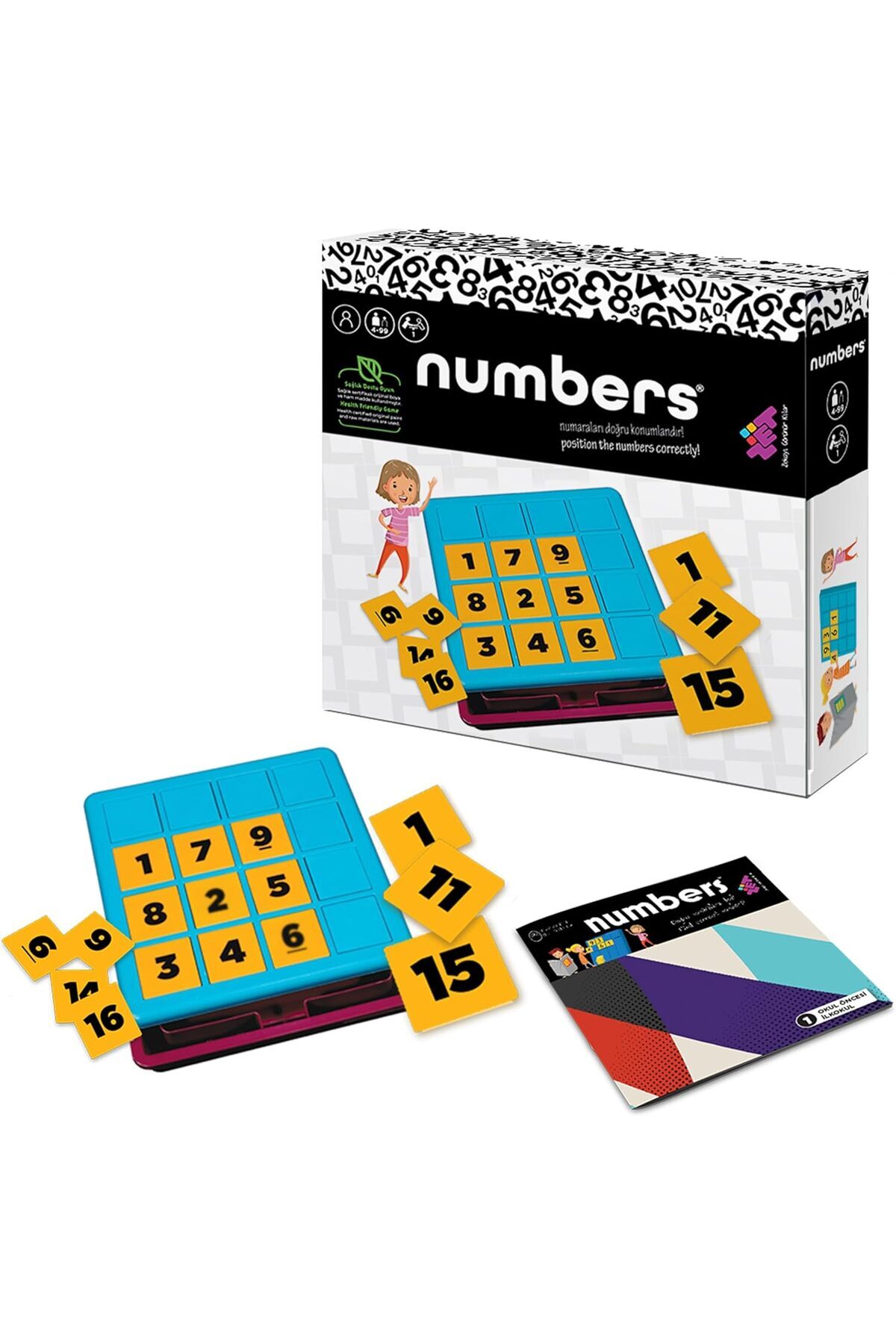 STOREMAX Zeka Numbers (Kapak değişebilir) 1194891