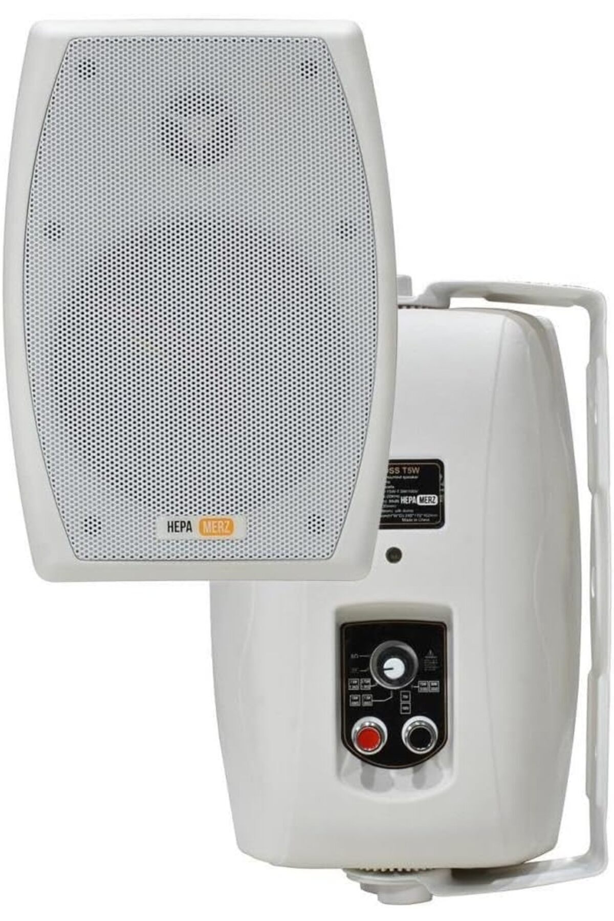 STOREMAX Merz T5W 200W 5.25 İnç Üst segment 8 ohm/100V İki Yollu Duvar Tipi Kapalı Mekan Sütun Hoparlör 1182