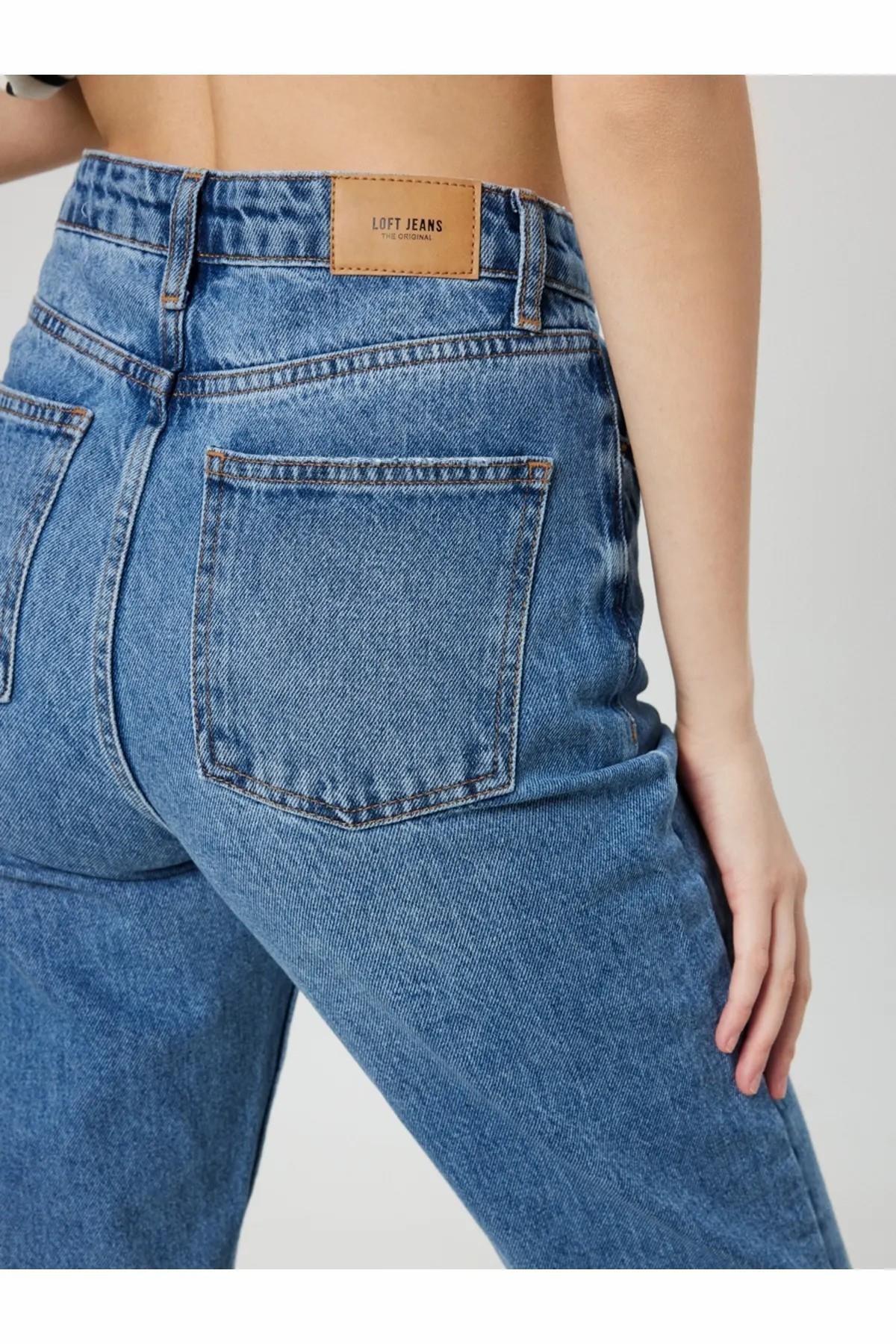 Loft  Stella Mom Kadın Jean Pantolon LF2037085 - Görsel 7