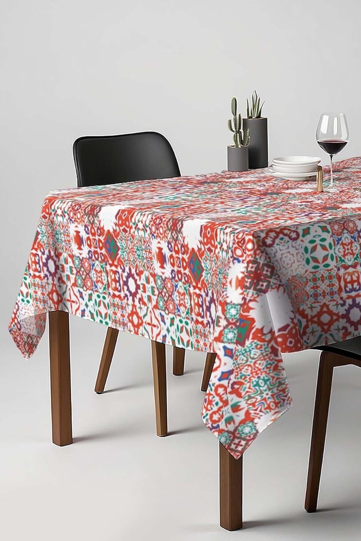 STOREMAX Renkli Etnik Desenli Masa Örtüsü, Sofra Bezi, Piknik Örtüsü krem 140 x 200 TYCDB039A05F689505 11822