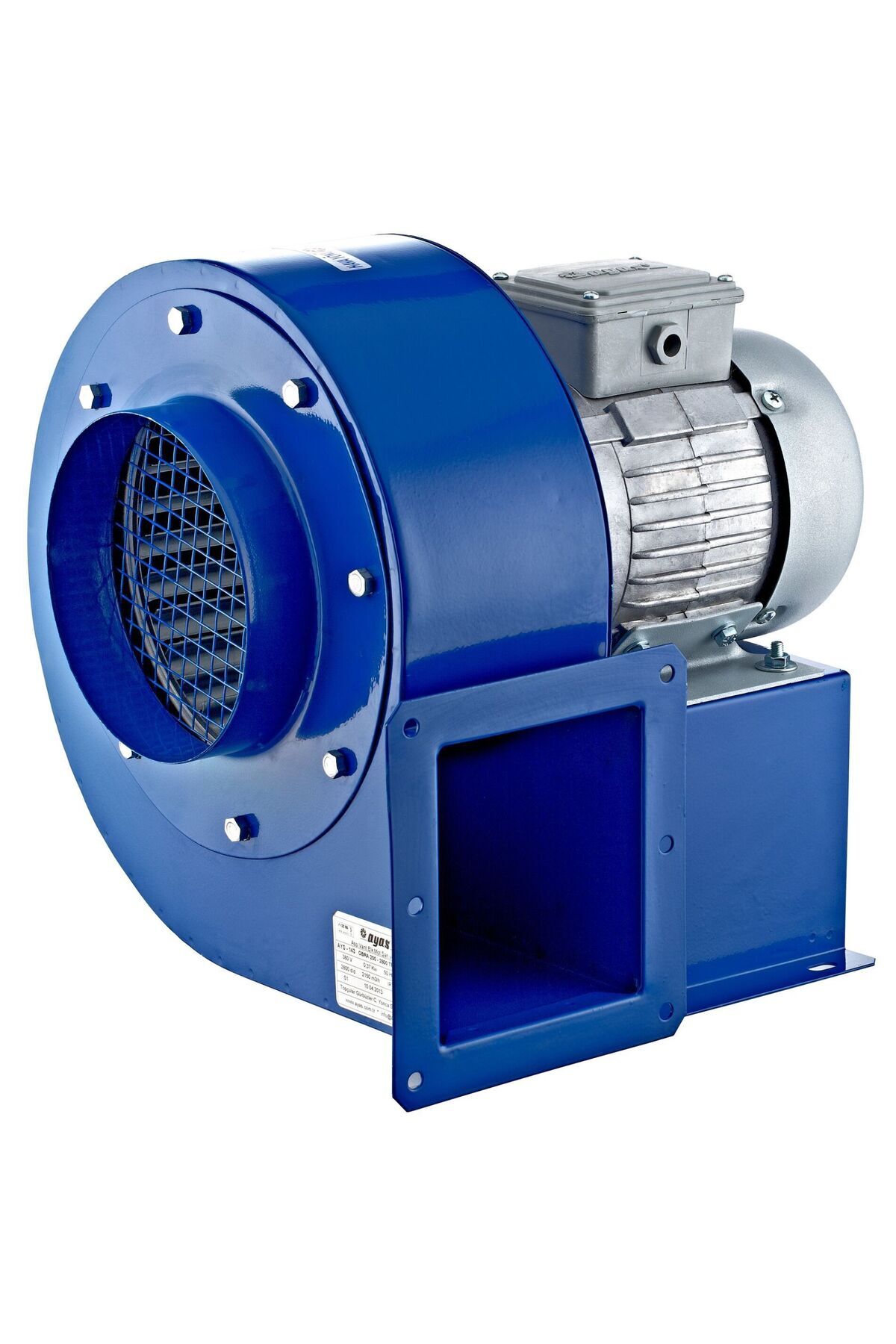 AYAS OBR-200 4KT Salyangoz Fan 1400 d/d 380 Volt Trifaze