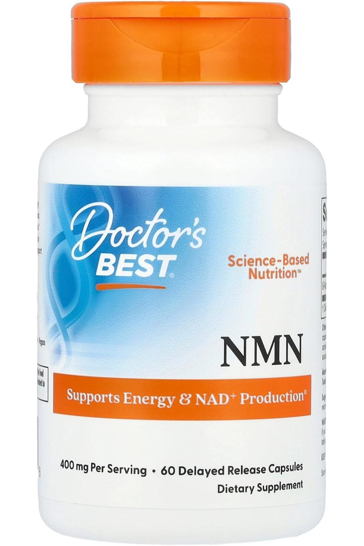 Doctor's Best NMN Brain & Cognitive Nad+ 400 mg 60 Caps