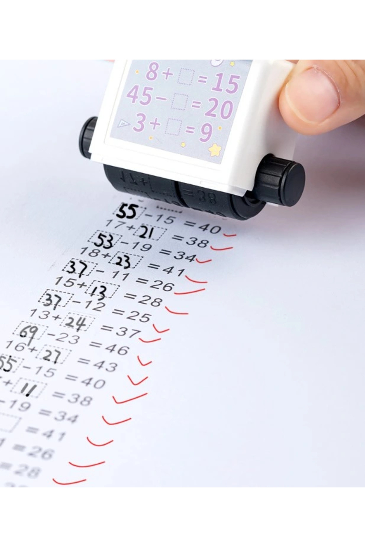 ALFA AKSESUAR 03 Matematik İşlem Rulosu Boşluk Doldurmalı Set