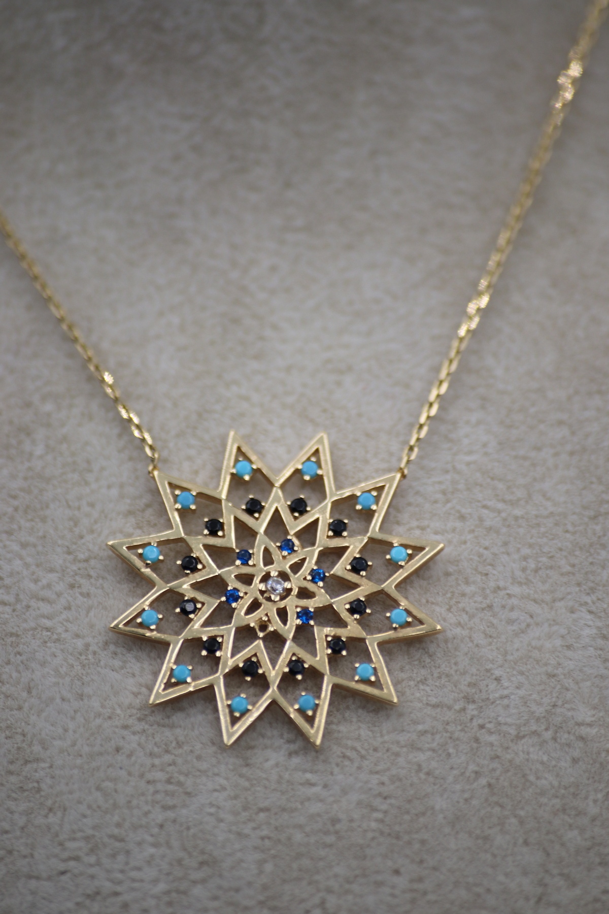 Cevdet 14 Ayar Altın Kolye