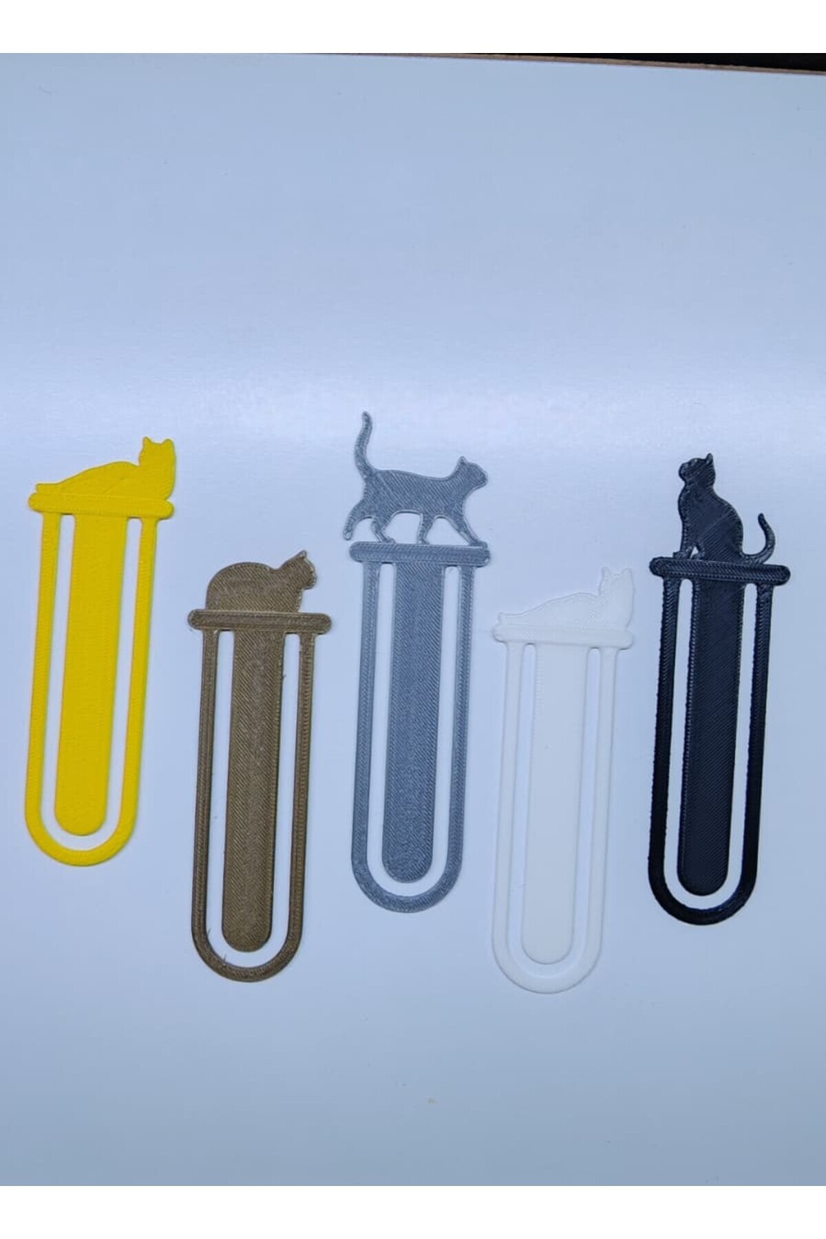 END Design 5’li Kedi Figürlü Kitap Ayracı Seti | Sevimli ve İşlevsel Tasarım Her Okura Hitap Ediyor