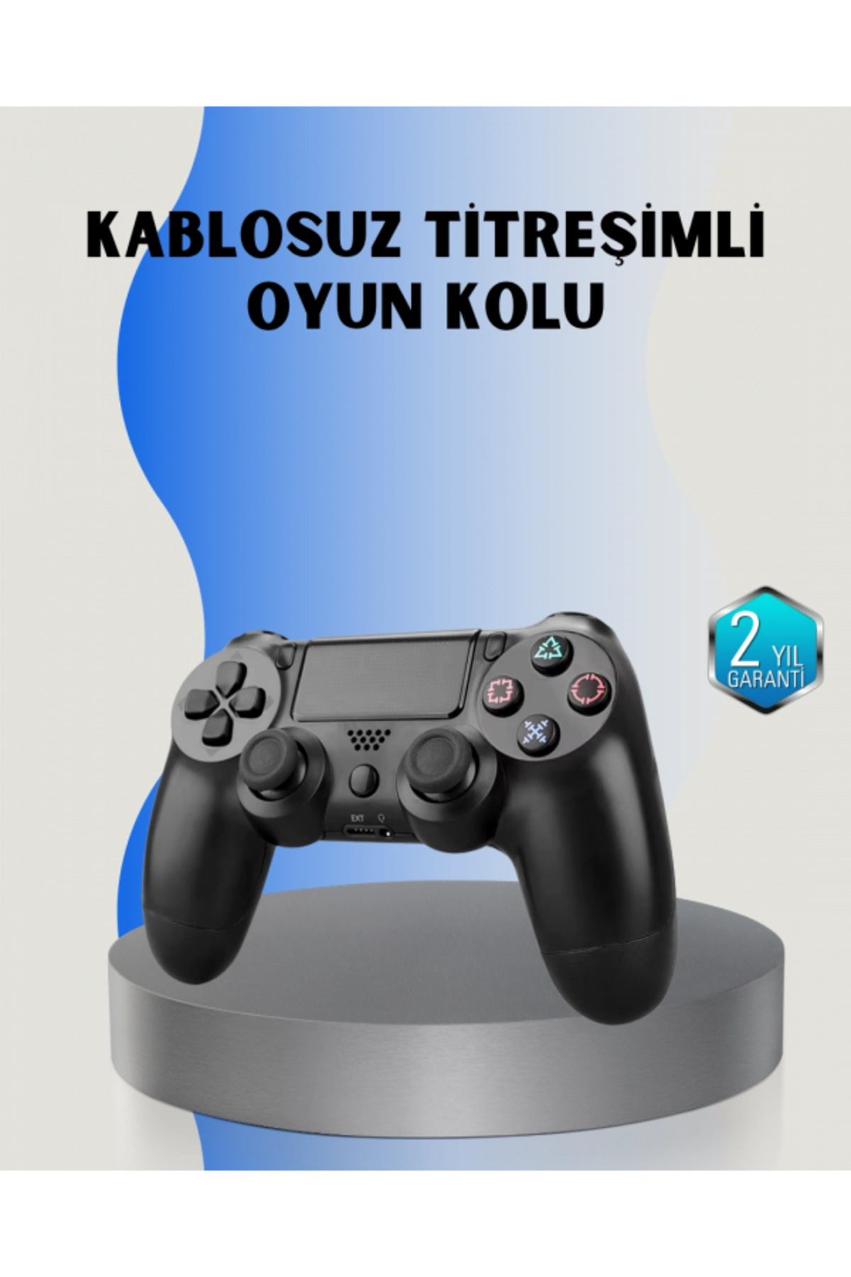 SELFBUYSELL Ps4 Uyumlu Kablosuz Oyun Kolu – Gerçekçi Titreşimli Geri Bildirim