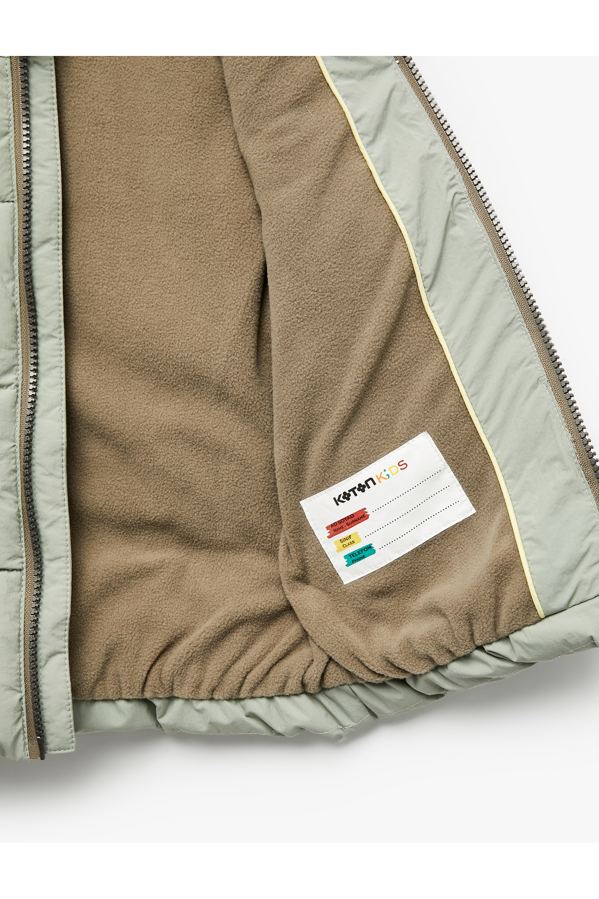 Koton Dik Yaka Kolsuz Fermuarlı Cep Detaylı Şişme Yelek fotoğrafı 4 (önizleme)