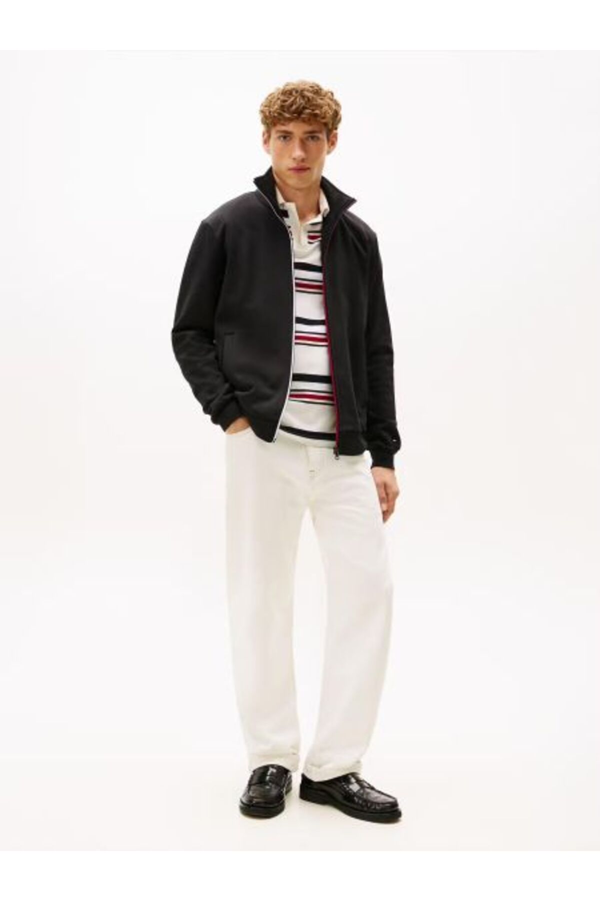 Tommy Hilfiger GLOBAL STRIPE ZIP THROUGH - Fiyatı, Yorumları