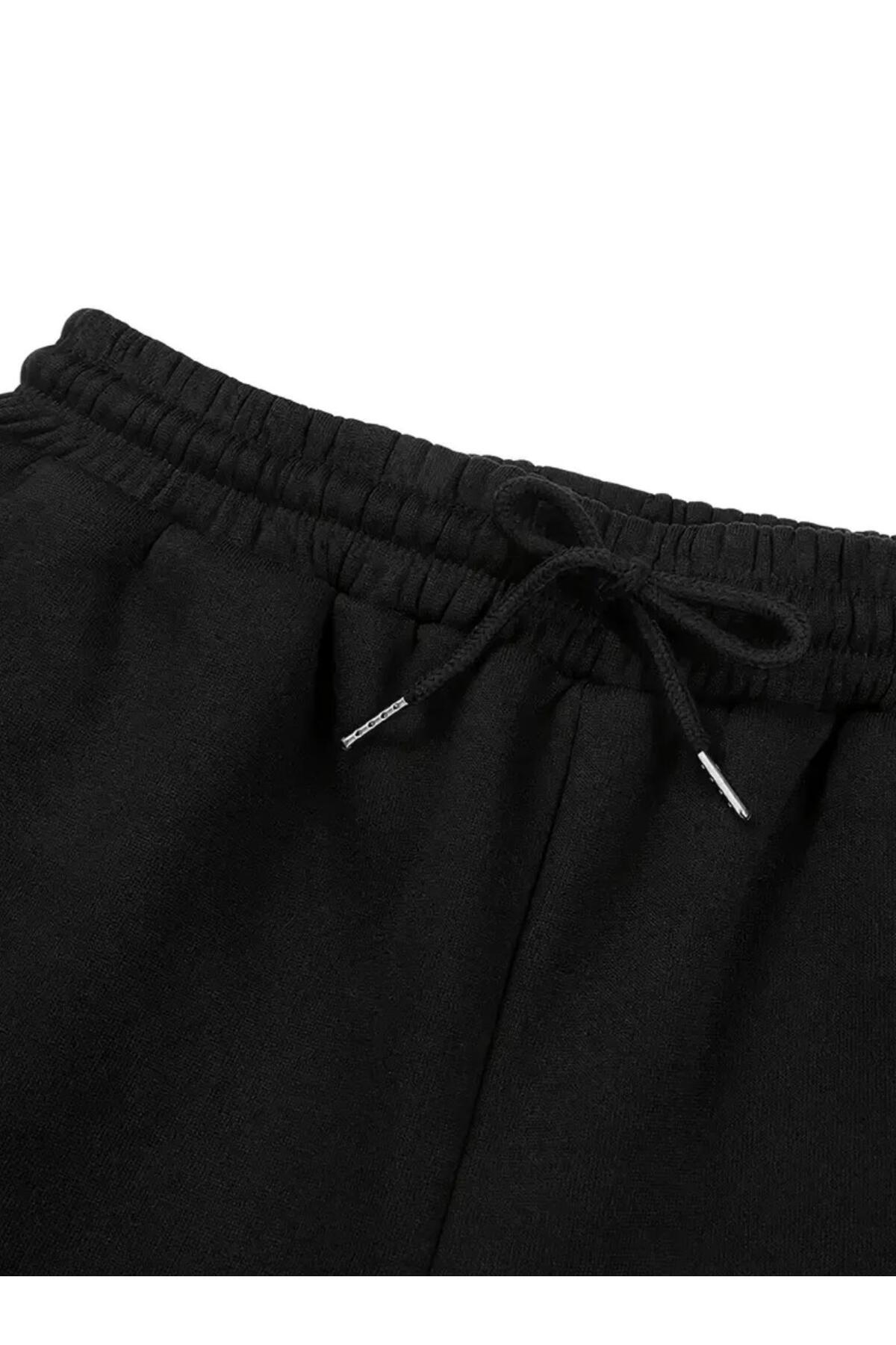 Le Vion  Kadın Baskılı Baggy Bol Paça Eşofman Altı - Görsel 3